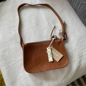 Madewell Belt Bag. Never Worn. Cognac Saddle Leather Size Medium.